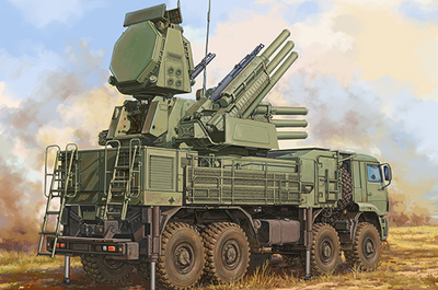 96K6 Панцирь-С1 боевая машина с радаром - 01061 Trumpeter 1:35