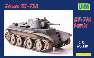 БТ-7М легкий танк - UM-239 Unimodel 1:72