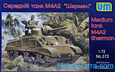 M4A2 Sherman танк - UM-372 Unimodel 1:72