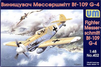 Messerschmitt Bf 109G-4/R3 - UM-402 Unimodel 1:48